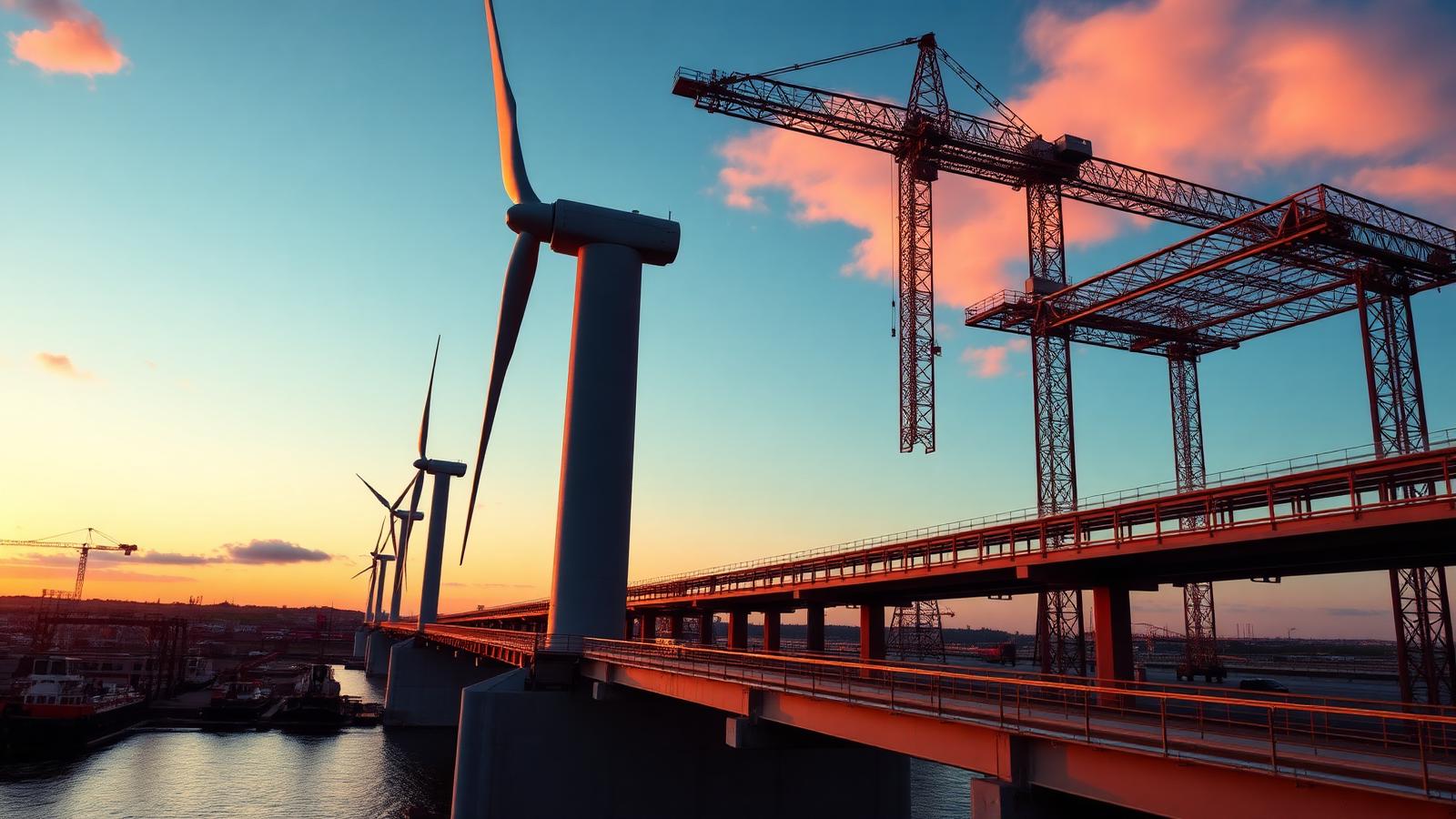 Large-scale European infrastructure project under construction