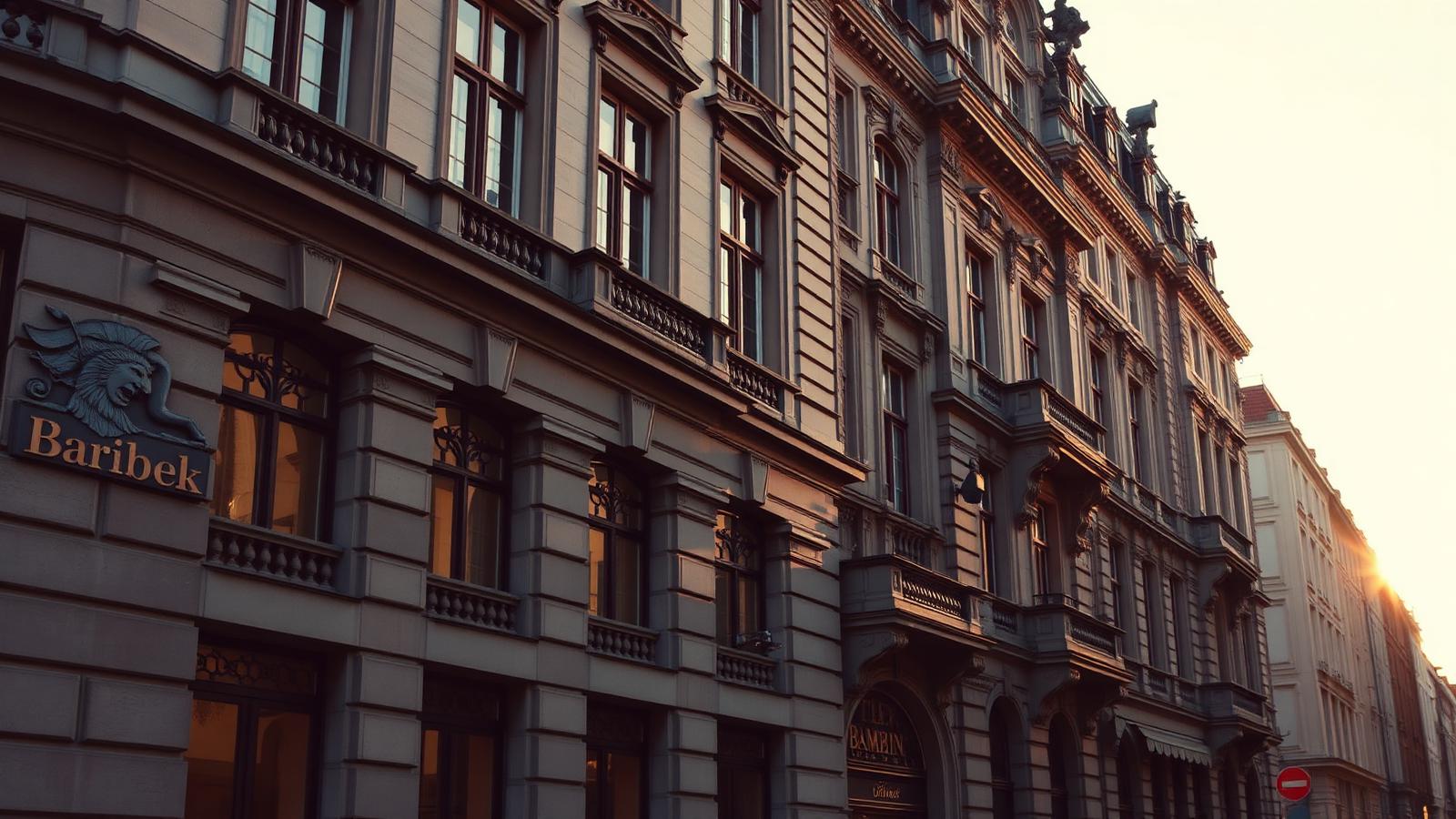 Historic Brussels banking district near Apex head office